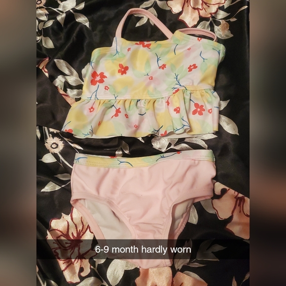 Other - Floral Kids Swimwear Set